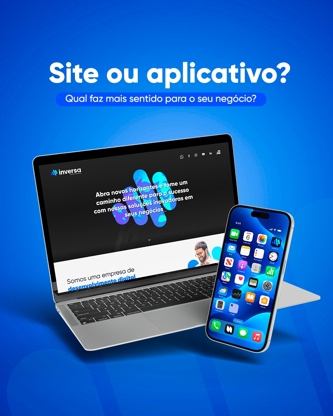 Site ou aplicativo? A resposta depende dos objetivos e das necessidades do seu negócio.Enquanto o site facilita o ace…