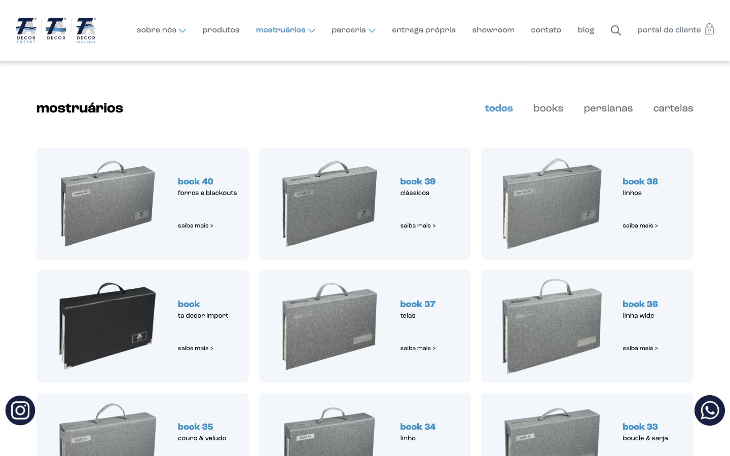 TA Decor - Website TA Decor - tela 2
