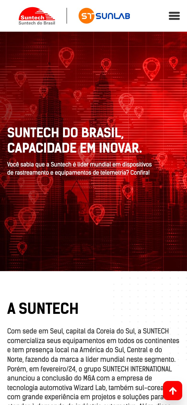 Suntech do Brasil - Central de suporte - tela 2
