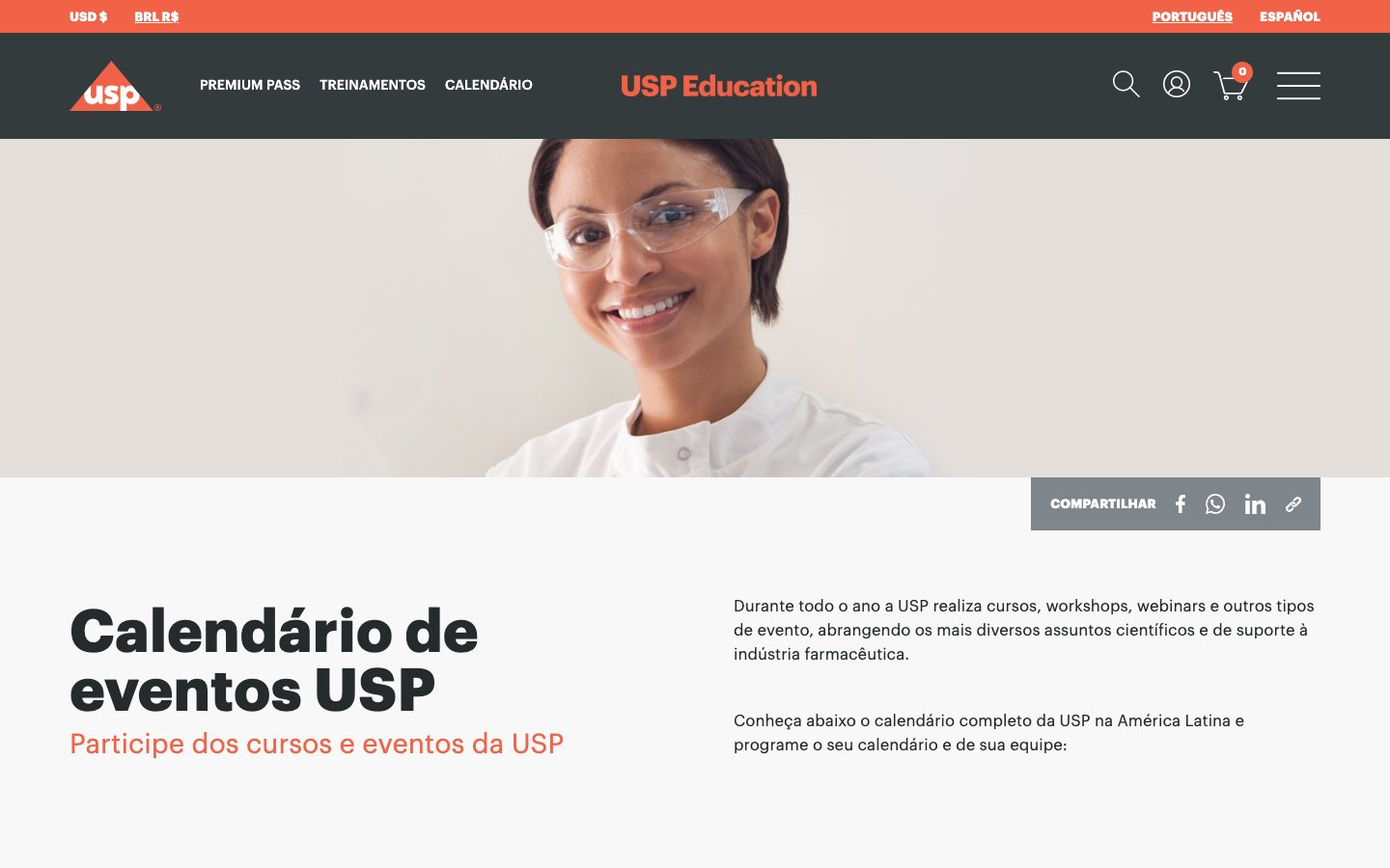USP Education - Portal USP Education - tela 3