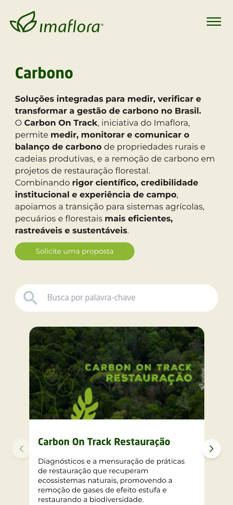 Imaflora - Biblioteca de publicações - tela 3